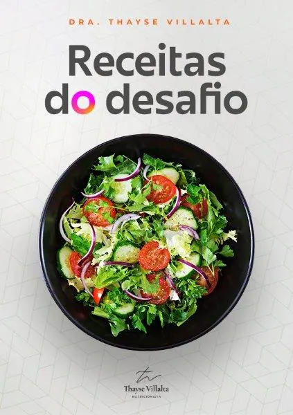 Capa do material Receitas práticas